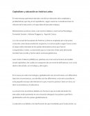 Capitalismo y Educación en América Latina