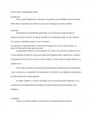 Ensayo sobre el calentamiento global