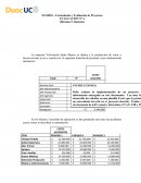 Formulación y Evaluación de Proyectos EVALUACIÓN N° 4