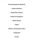 Lineas Métodos y Pensamientos Críticos