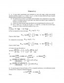 Ejercicios de Fisicoquímica Primera Ley