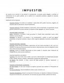 Clasificación impuestos