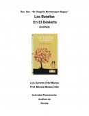 Batallas En El Desierto (Resumen)