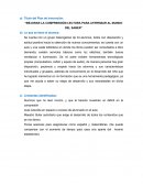 Mejorar la comprensión lectora para aterrizar al mundo del saber