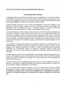 TITULO DE LA LECTURA: HACIA UNA PEDAGOGIA DEL SIGLO XX.