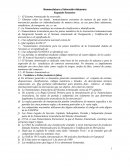 Banco de preguntas para nomenclatura aduanera