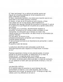 EJEMPLO DE EL COMENTARIO: EL VALOR DEL TIEMPO