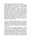 ES PARA MI UN HONOR PRESENTAR A LA QUINCE AÑERA