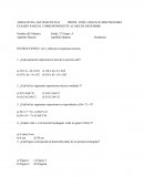 Examen primer bimestral de matematicas