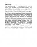 ENSAYO "EL SUJETO Y SU FORMACIÓN COMO DOCENTE"