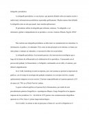 Infografía periodística La infografía periodística es una técnica que permite difundir sobre un soporte escrito o audiovisual