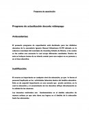 PROGRAMA DE CAPACITACION