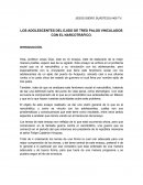 Adolescentes del poblado de tres palos y el narcotrafico