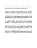 La Equidad de Genero