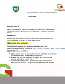 Reporte de PACE ¿Qué estoy sintiendo?