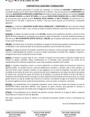 CONTRATO DE LOCACIÓN Y CONDUCCIÓN
