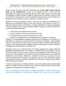 Responsabilidad social.