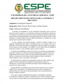 Análisis de Sensibilidad