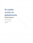 El cambio social y la globalización