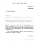 Ejemplo Carta de Solicitud, Respuesta y solicitud de beca