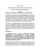 TEORÍAS DE LIDERAZGO, CONOCIMIENTO E INFORMACIÓN