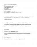 FORMATO DE SOLICITUD QUE CAUSE EJECUTORIA