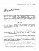 Denuncia susecion testamentaria