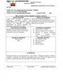 RELACIONES CON EL MEDIO NATURAL Y SOCIAL