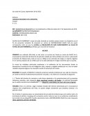 Incidente de desacato por incumplimiento al fallo de tutela del 17 de Septiembre de 2013