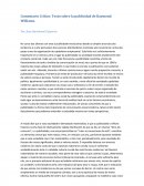 Comentario Crítico: Texto sobre la publicidad de Raymond Williams.