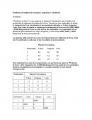 Problemas de modelos de transporte asignacion y trasbordo