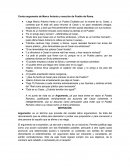 Contra argumento de Marco Antonio y reacción de Pueblo de Roma