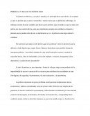 POBREZA UN MAL DE NUESTROS DIAS