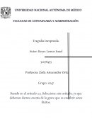 CUENTO Tragedia Inesperada.