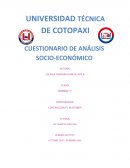 Análisis Socio Economico