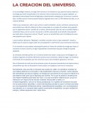 El origen del Universo en la cosmología de la modernidad