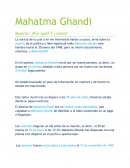 Mahatma Ghandi Muerte: ¿Por qué? Y ¿cómo?