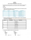 Las Operaciones con números reales