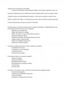 Análisis de un cronograma de actividades.