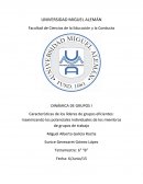 Las Características de los líderes de grupos eficiente