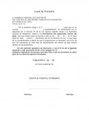 Carta Poder Materia Agraria.