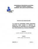 TEMA : EL TALLER DE ESCRITORES COMO ESTRATEGIA DIDÁCTICA PARA INICIAR EL PROCESO DE FORMACION DE ESCRITORES EN LOS ALUMNOS DEL TERCER GRADO DE LA ESCUELA PRIMARIA
