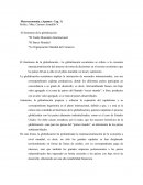 El fenómeno de la globalización. *El Fondo Monetario Internacional