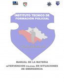 M ACADEMIA INTERRVENCION POLICIAL EN SITUACIONES DE EMERGENCIAS