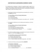 CASO PRACTICO DE CLASIFICADORES DE INGRESOS Y GASTOS