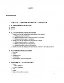 CONCEPTO Y EVOLUCIÓN HISTÓRICA DE LA OBLIGACIÓN
