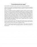 El conocimiento de los mapas