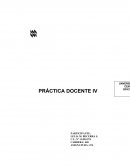 PRÁCTICA DOCENTE IV