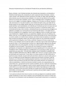 Descrpcion Arquitectonica de Las Fachadas del Templo de San Juan Bautista Coixtlahuaca