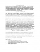 Desarrollo de La actividad en la teoría